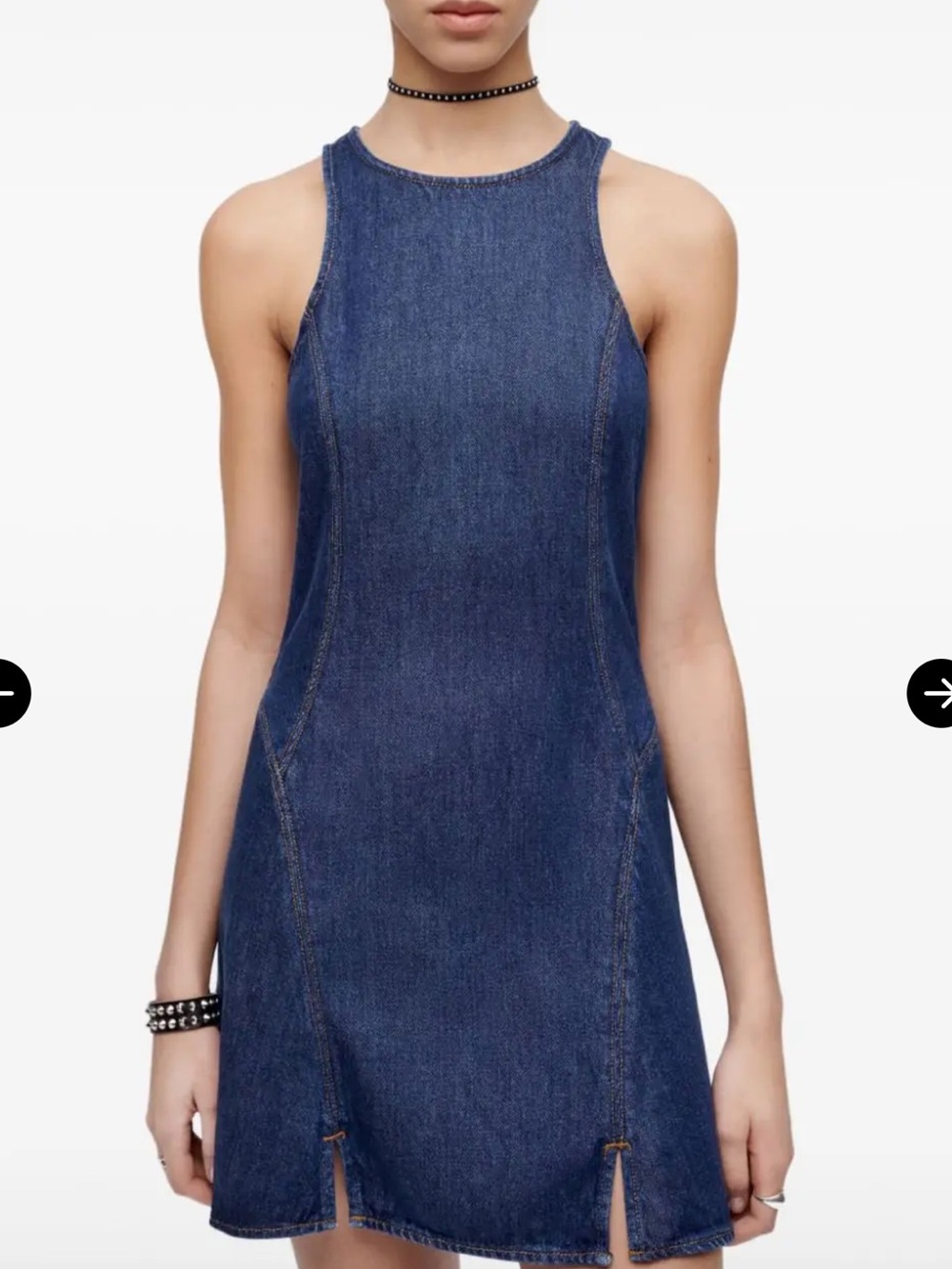 NWT Re/Done Lyocell Denim Dress